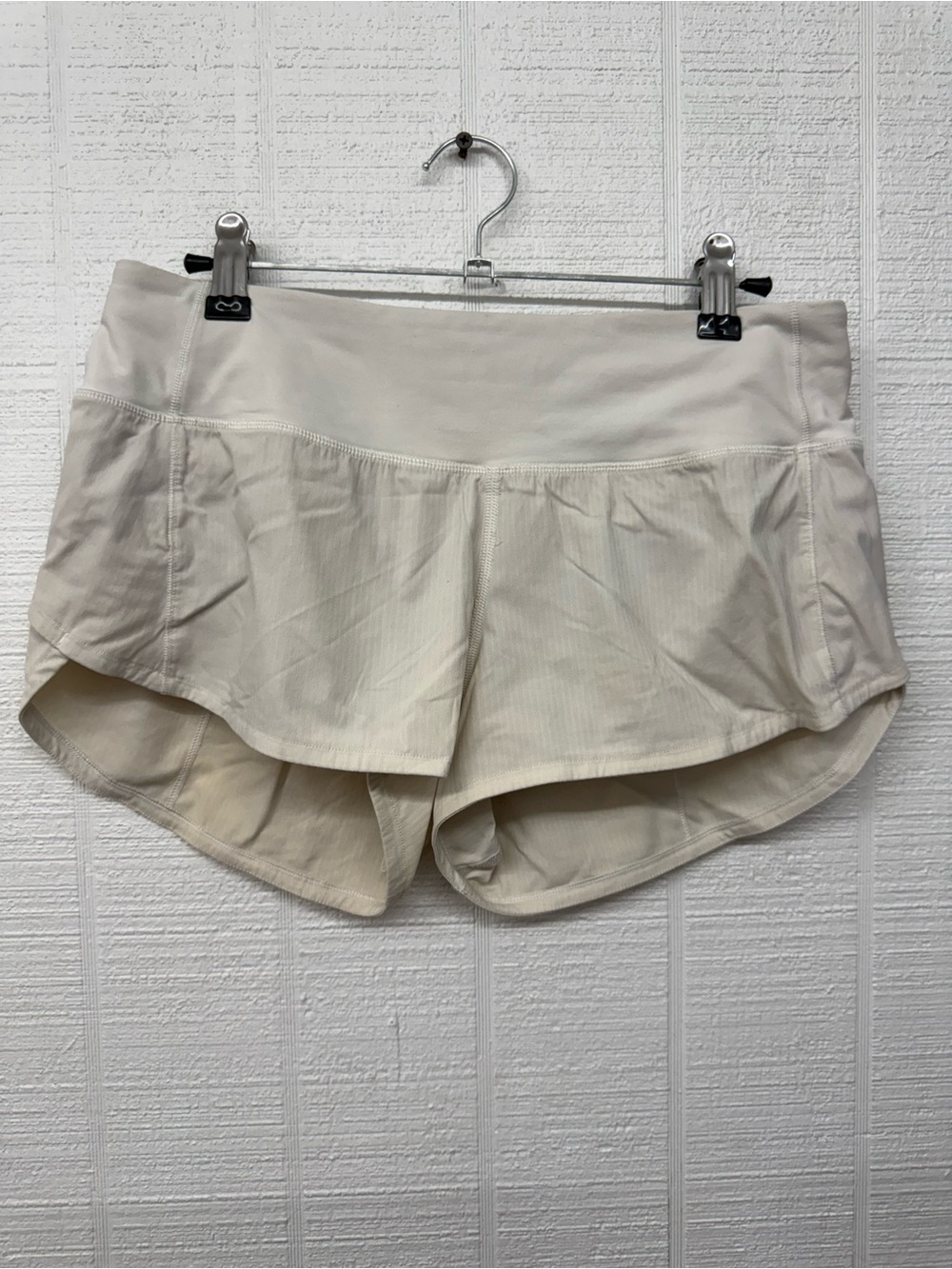 lululemon athletica Women's Cream Athletic Shorts